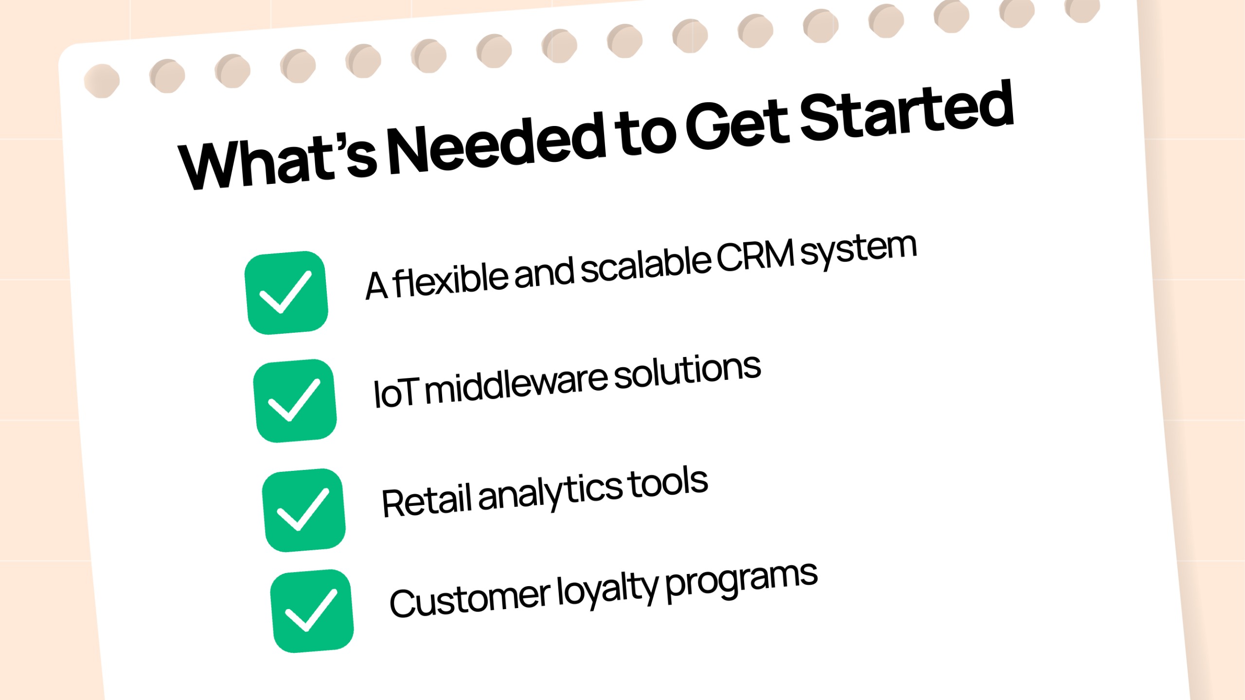 What's Needed to Get Started